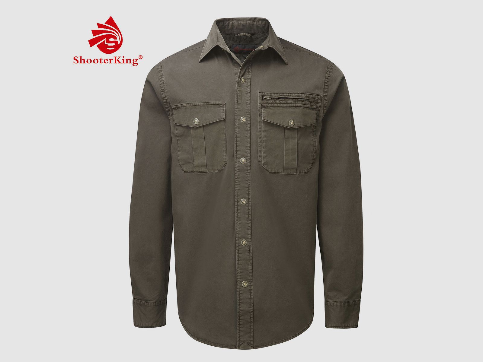 SHOOTERKING Forest Hemd braun