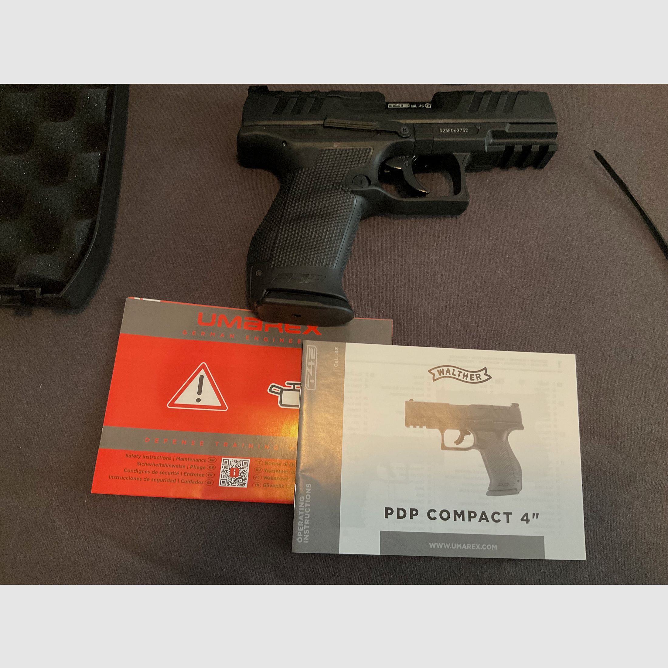 Walther PDP Compact  .43  RAM   Pistole  OVP