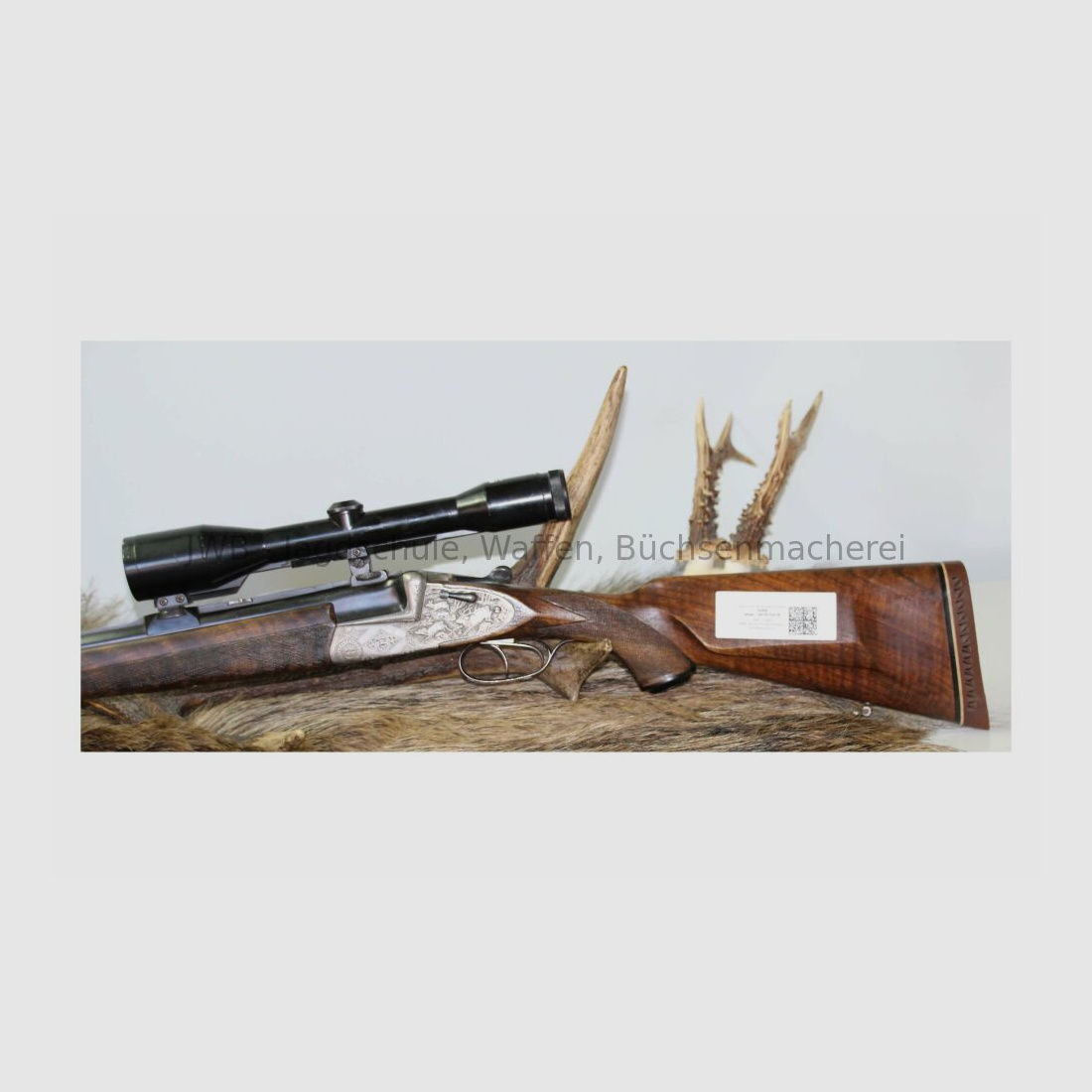 Sodia Bockbüchsflinte mit langen Seitenplatten 16/70;7x57R