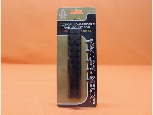 UTG - Leapers Ruger 10/22: Montaje de riel táctico de perfil bajo UTG (MNT-22TOWL) Alu / riel de montaje Picatinny