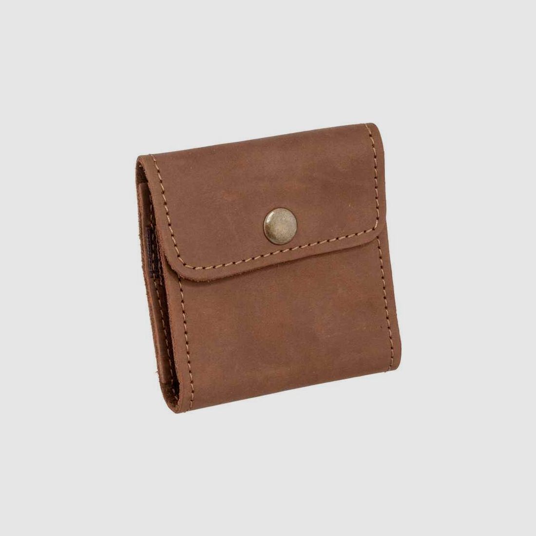 Patronenetui Leder für 4 Schrot-/3 Kugelpatronen