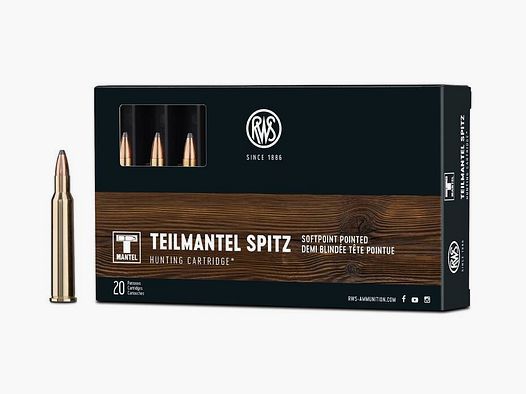 RWS 5,6x50RMag TeilmantelSpitz - 4,1g/63gr (a20)