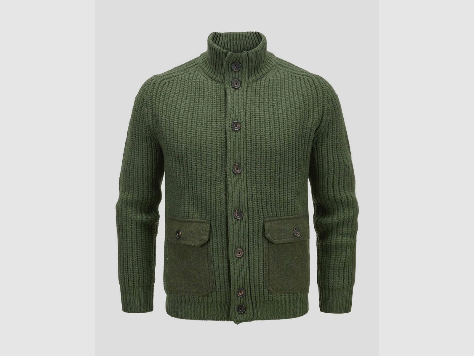 Habsburg Cardigan Aurelio en Vert, image 1 sur 5