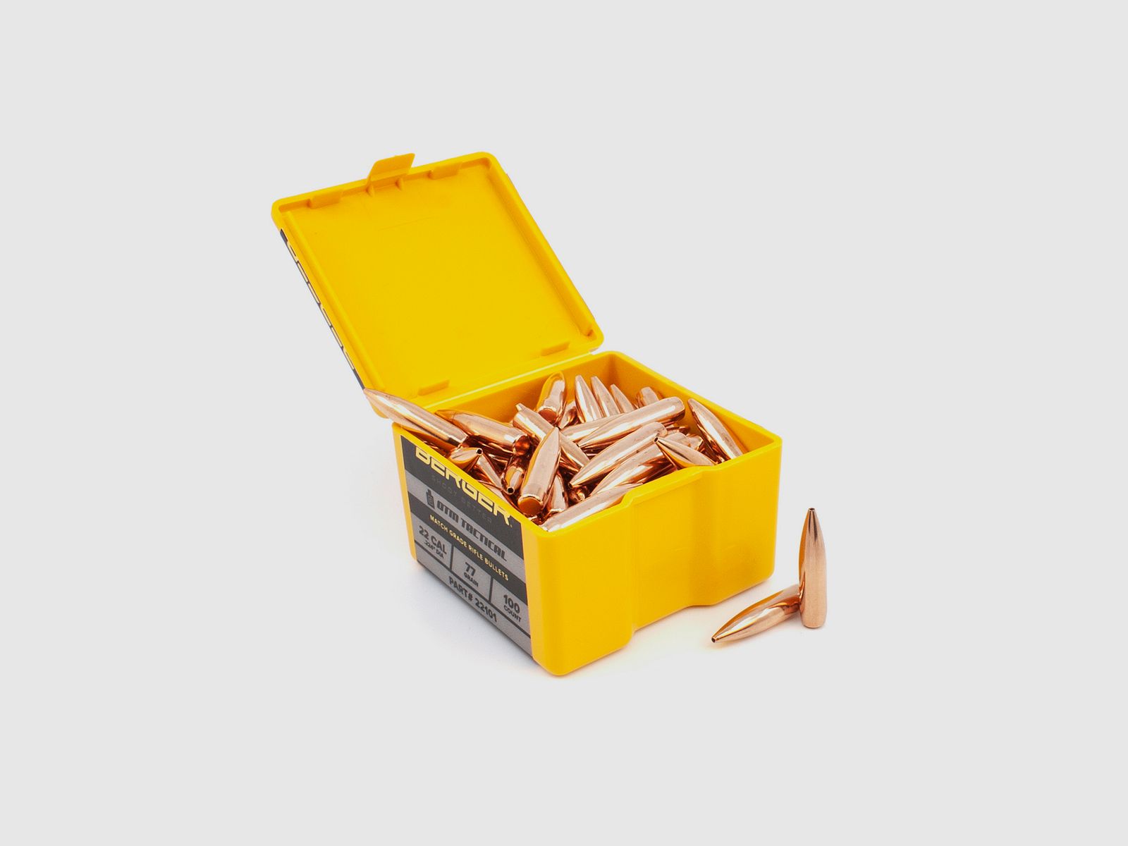 Proiettile Berger .22 OTM Tactical 77GR 100 Pezzi