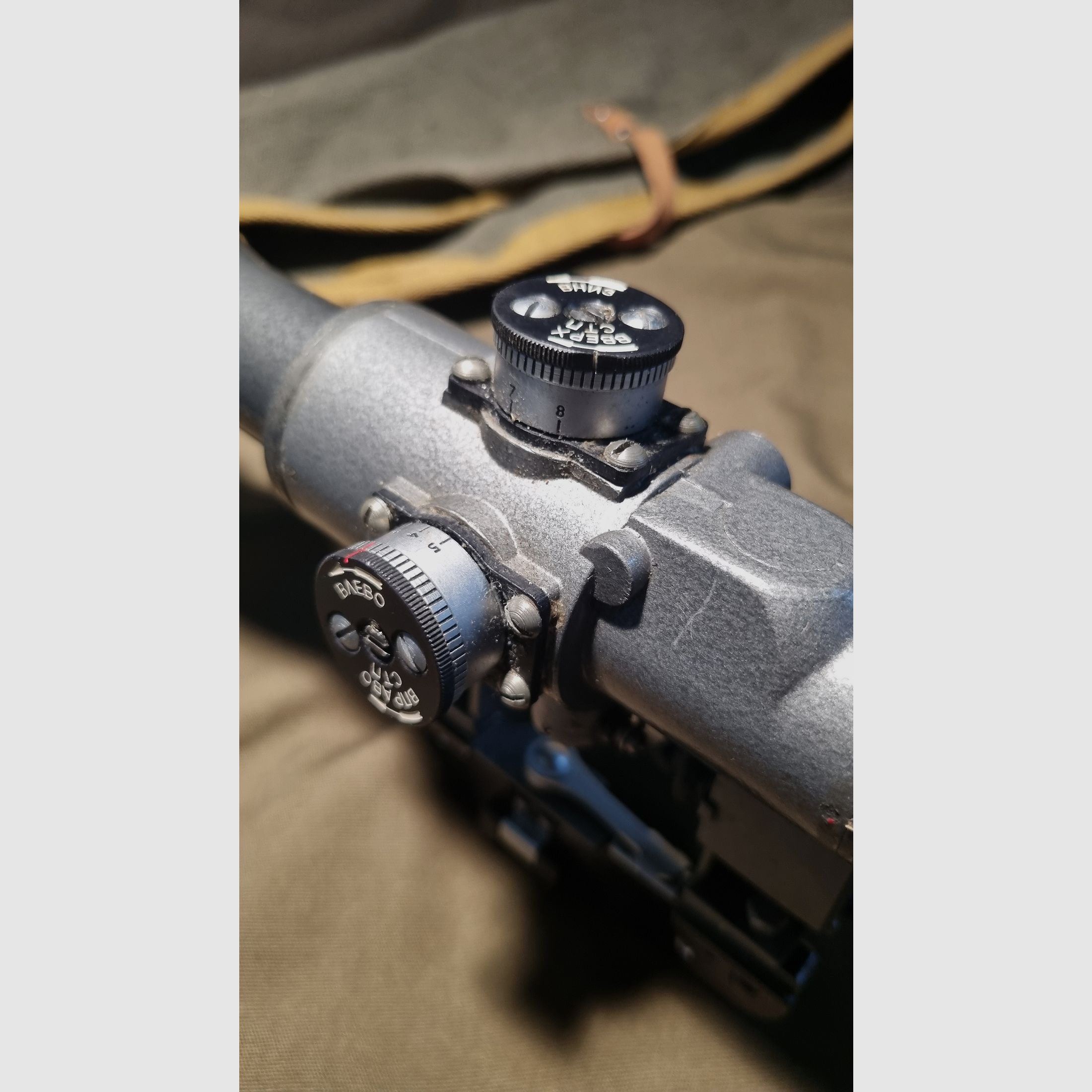 Visor Belaruso BelOMO POSP 6x42 para SVD Dragunov PSO-1 / Rusia / Unión Soviética / URSS