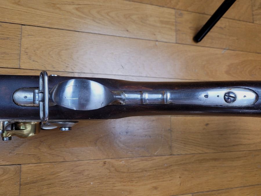 Wunderschöne Steinschlossbüchse Modell 1816 – Voltigeur-Waffe – Saint-Étienne Mai 1821 Schöne einheitliche Stempel – Wunderschönes Holz Seltene Waffe, Bild 15 von 30