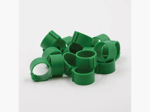 25 Clipringe Eco Geflügel Ø 8 mm Verschiedene Farben