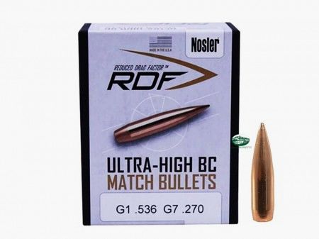 NOSLER projectiles RDF cal.308 gr.175 HPBT 100pcs .53170