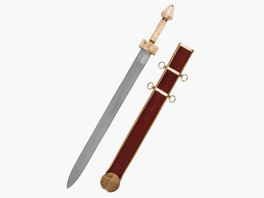 Late Roman spatha sword with scabbard