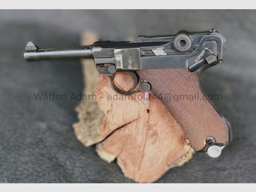 Mauser P.08 S/42 1938