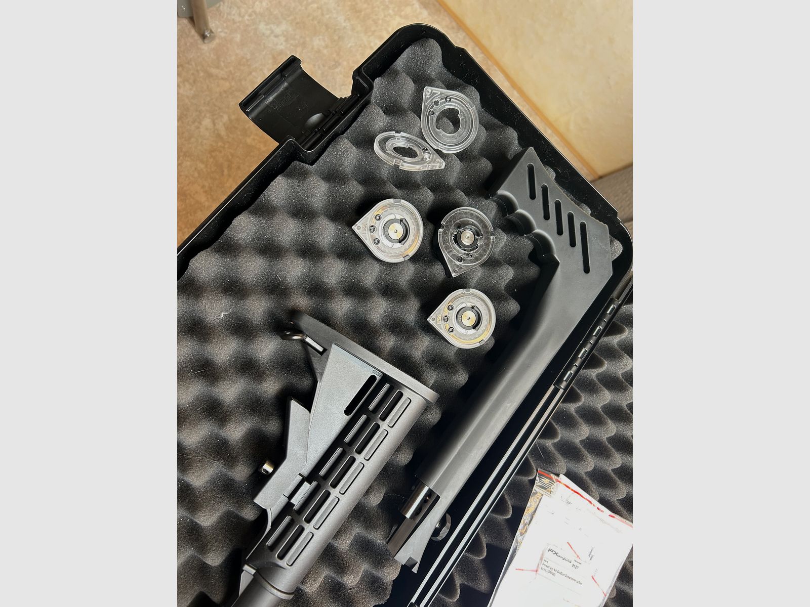 FX Dreamline Tactical Compact Luftgewehr 7,5 Joule , Kal. 4,5 (.177) inkl. 3 Mag und Compact Schulterstütze