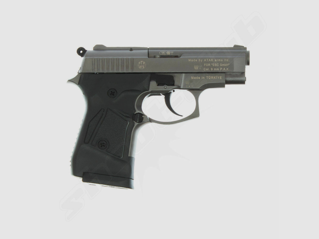 Zoraki 914-P blank pistol Titan 9mm PAK blank cartridge set