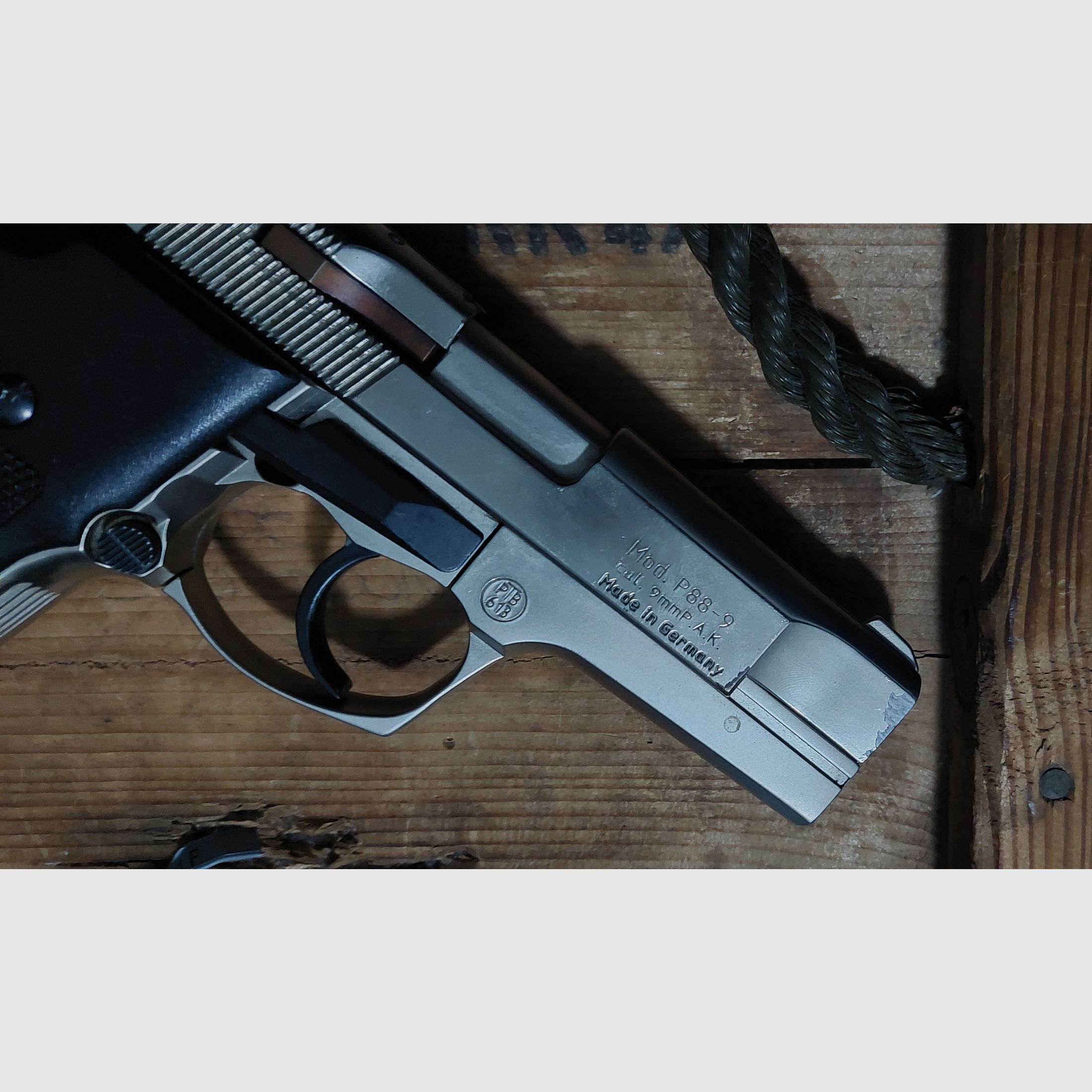 Walther P88 Compact 9 mm (PTB 613) Schreckschuss keine Walther Glock HW94 Colt