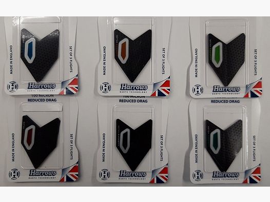 Harrows Darts Technology Velos Flights Dart & Accessoires