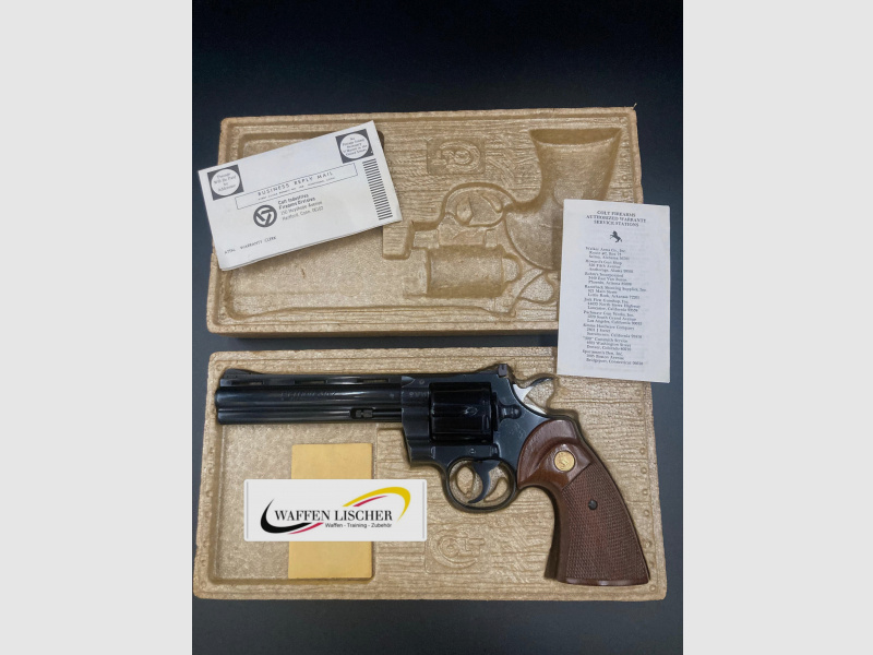 Colt Python 1974 mit original Box Zustand neuwertig