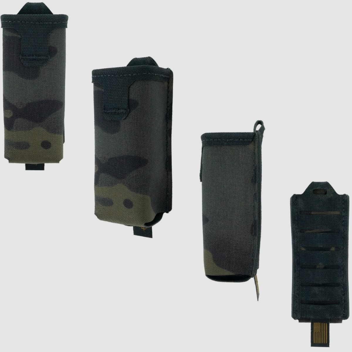 Haley Strategic – Porte-chargeur simple pour pistolet – MultiCam Black – POUCH_PM_MP2_HG-3-1-MCB, image 4 sur 4