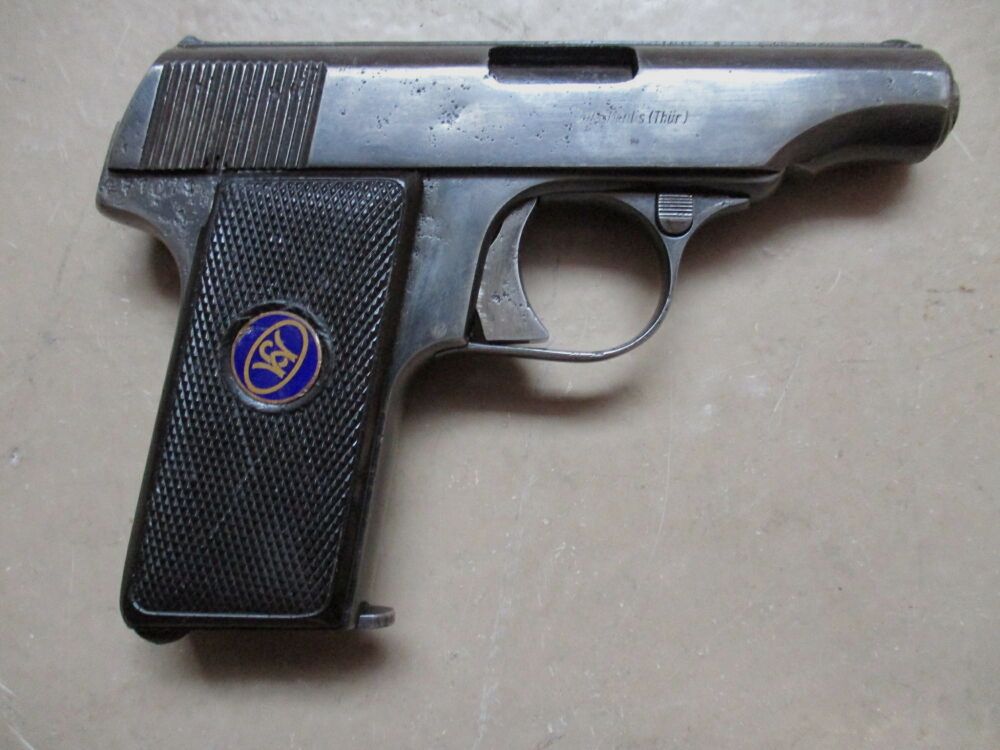 Pistole Walther Zella Mehlis Mod.. 8 6,35 mm	 8