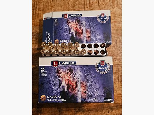 Lapua Mega + Naturalis 6,5x55