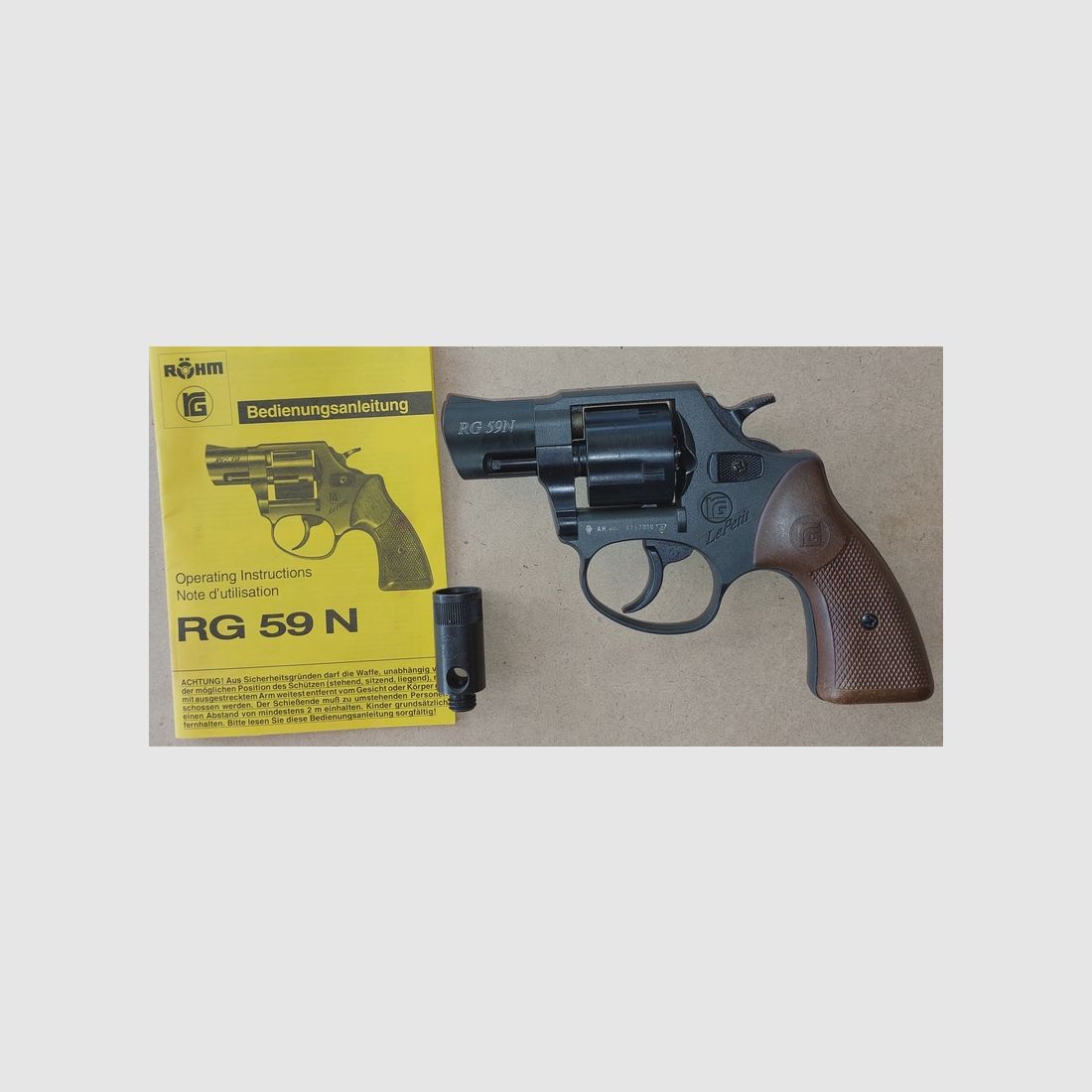 Röhm Revolver RG 59N - PTB 735 - neuwertig