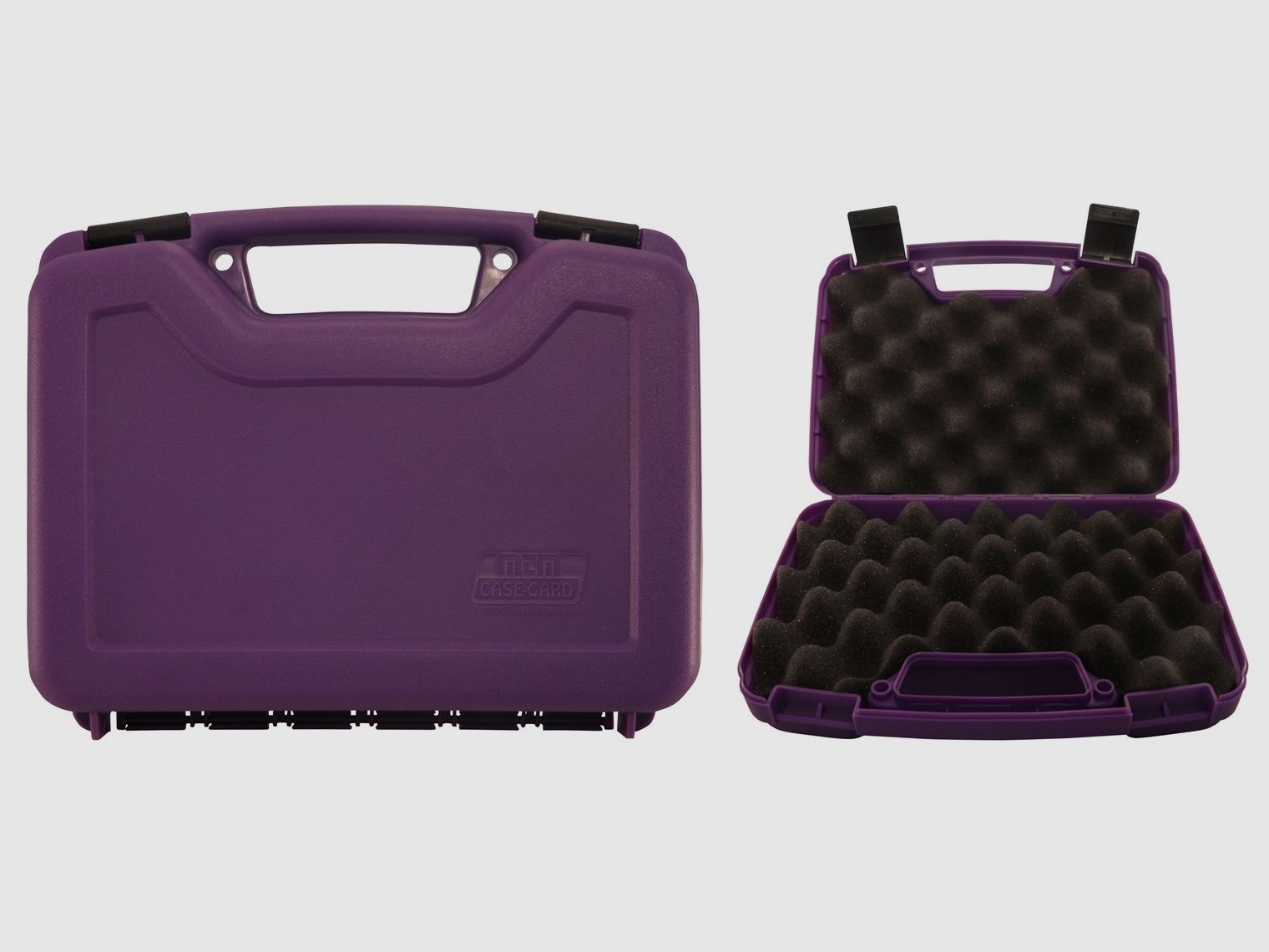 MTM Waffenkoffer 805-25 lila f. 1 Waffe bis 4"