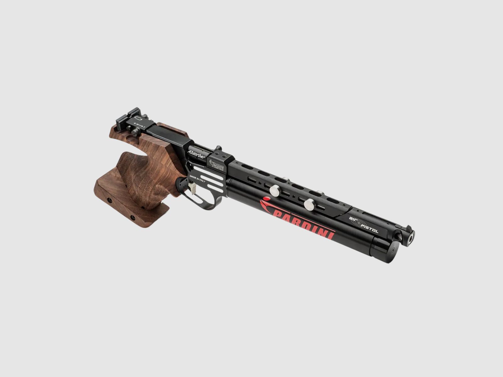 Pardini K12 Absorber Podkładka Pistolet pneumatyczny Kaliber 4,5mm Całkowicie czarny Rozmiar M