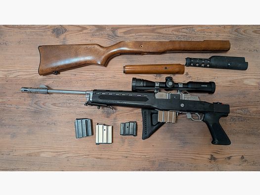 Ruger Mini 14 .223 mit viel Zubehör