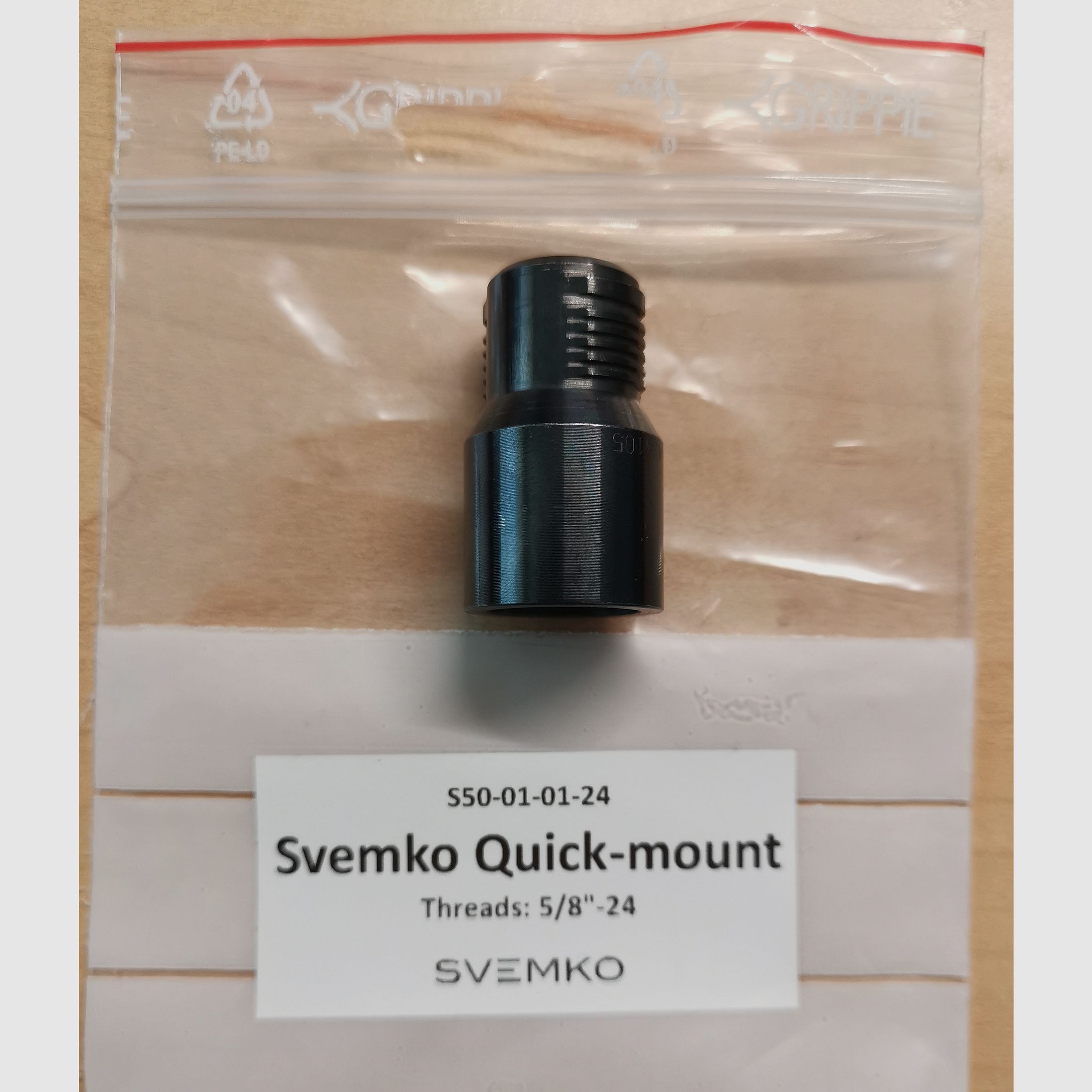 Svemko tłumik Quick Mount Adapter  5/8"-24 UNF NOWY