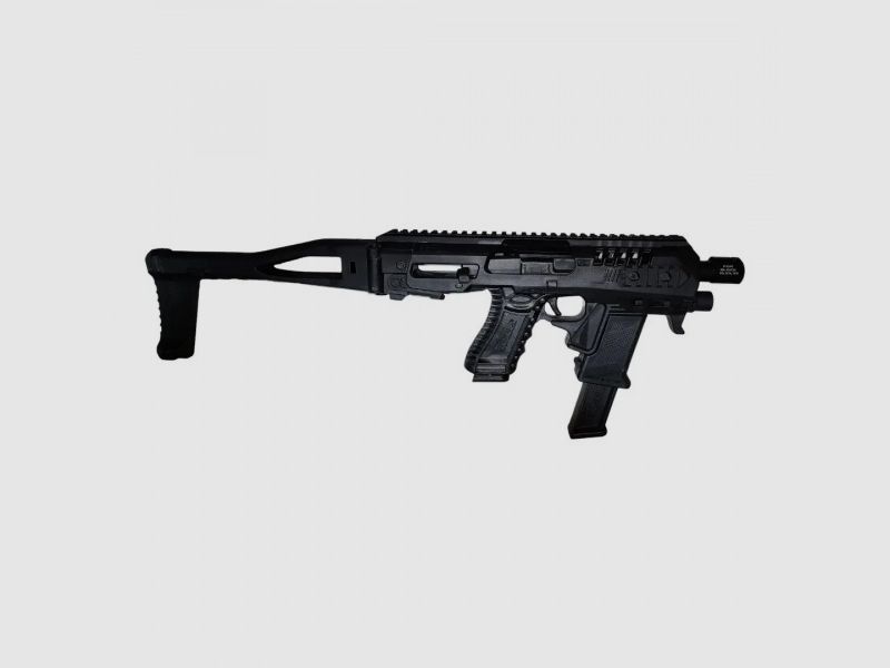 CAA MICRO RONI GEN. 4X - BLACK - ANSCHLAGSCHAFT GLOCK 17 / 19 / 19X / 22 / 23 / 31 / 32 / 45
