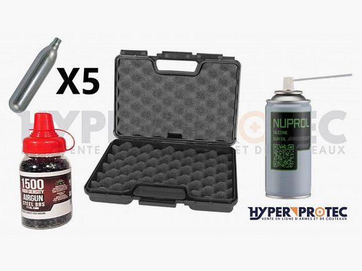 Kit di manutenzione e consumabili per la tua arma a pallini in acciaio 4,5 mm
