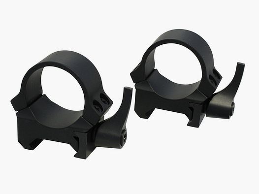 Anneaux Leupold QRW 25,4 mm bas noir mat