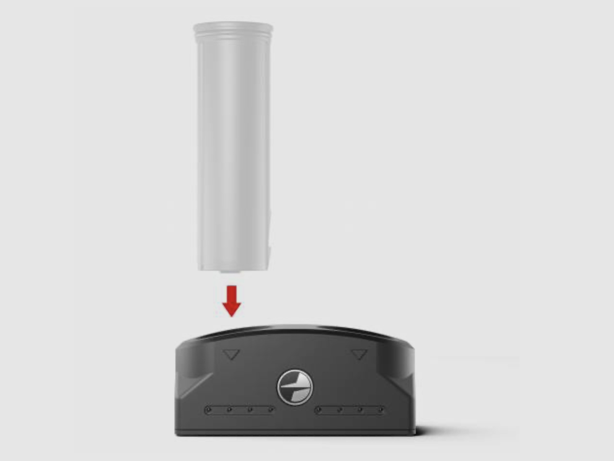 Exposant Pulsar 1879165 Chargeur de batterie APS Station de charge pour APS2 et APS3 V431