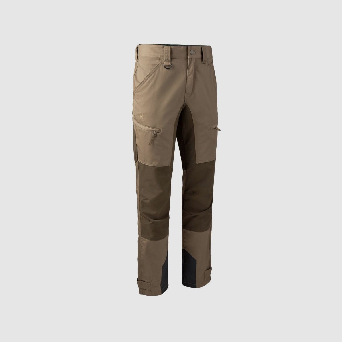 DEERHUNTER Rogaland Stretchhose mit kontrast Driftwood