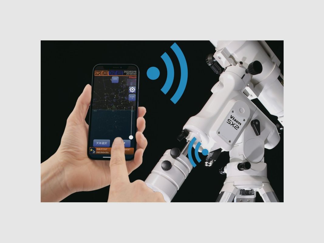 Vixen SX2WL GoTo-Äquatorialmontierung mit Wifi-Modul, Bild 3 von 9