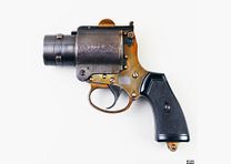 Pistola Lanzarazzi Webley & Scott mod. No. 4 MK I* nº de serie 53234