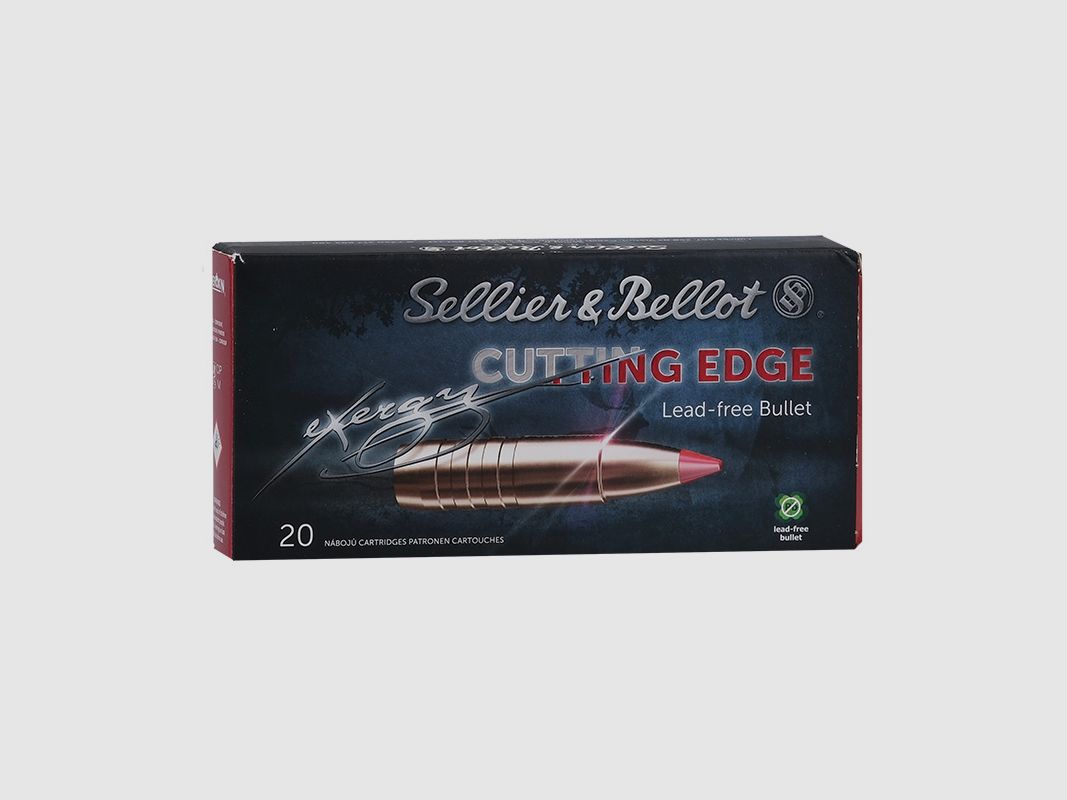 Sellier & Bellot 6,5 Creedmoor Exergy Edge 7,8g/120grs Cartucce per fucile