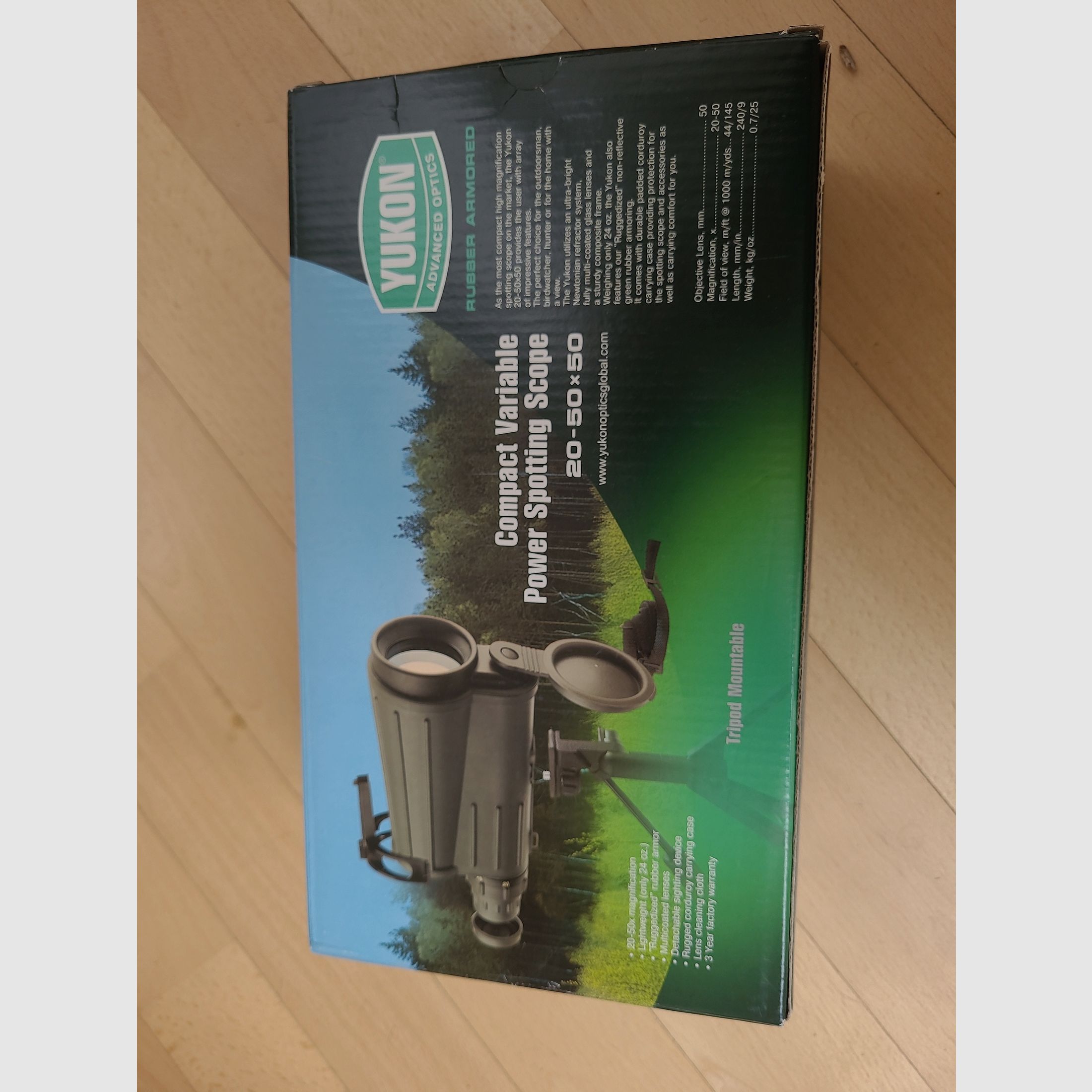 Yukon spektiv 20-50x50 neuwertig 