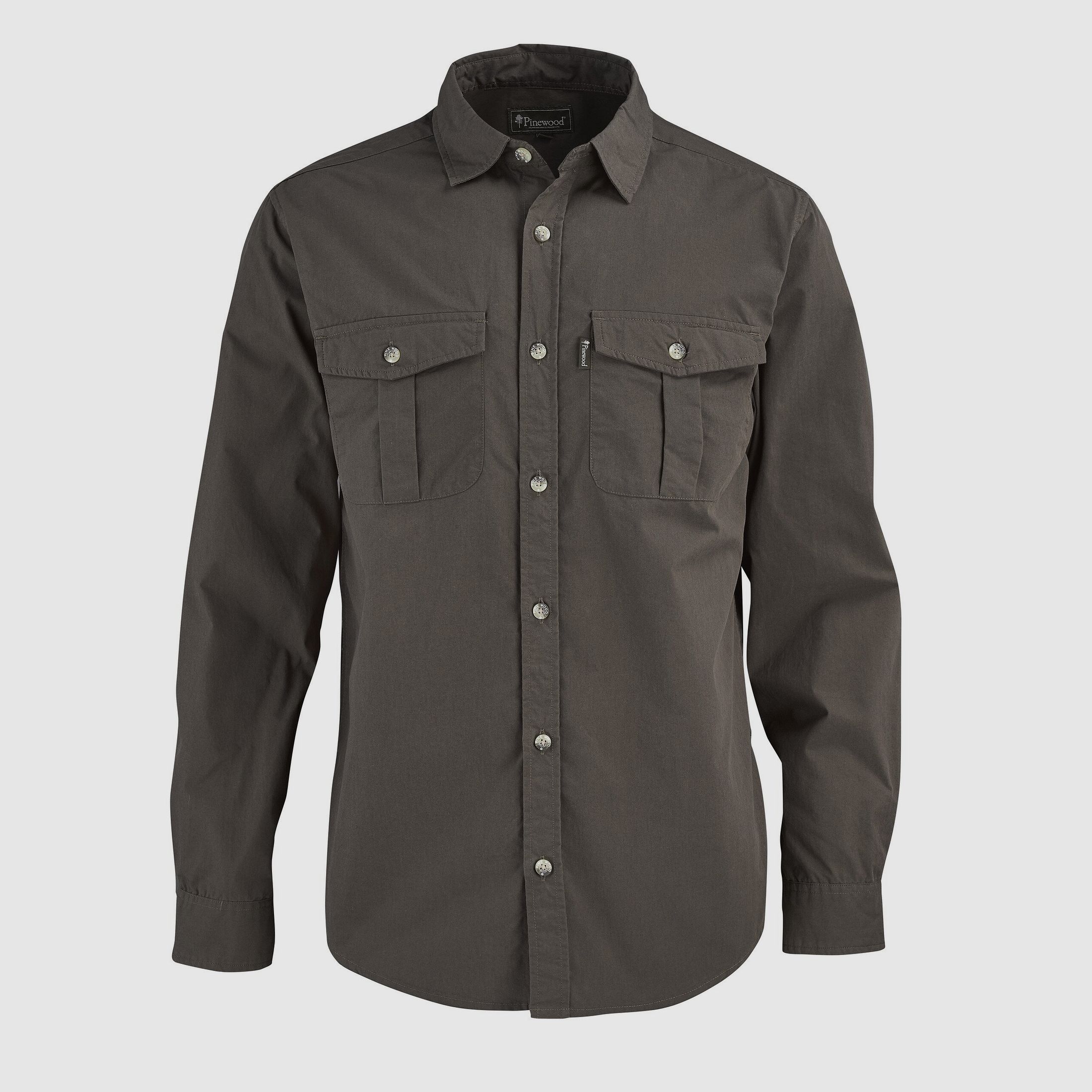 Pinewood Long Sleeve Shirt Safari