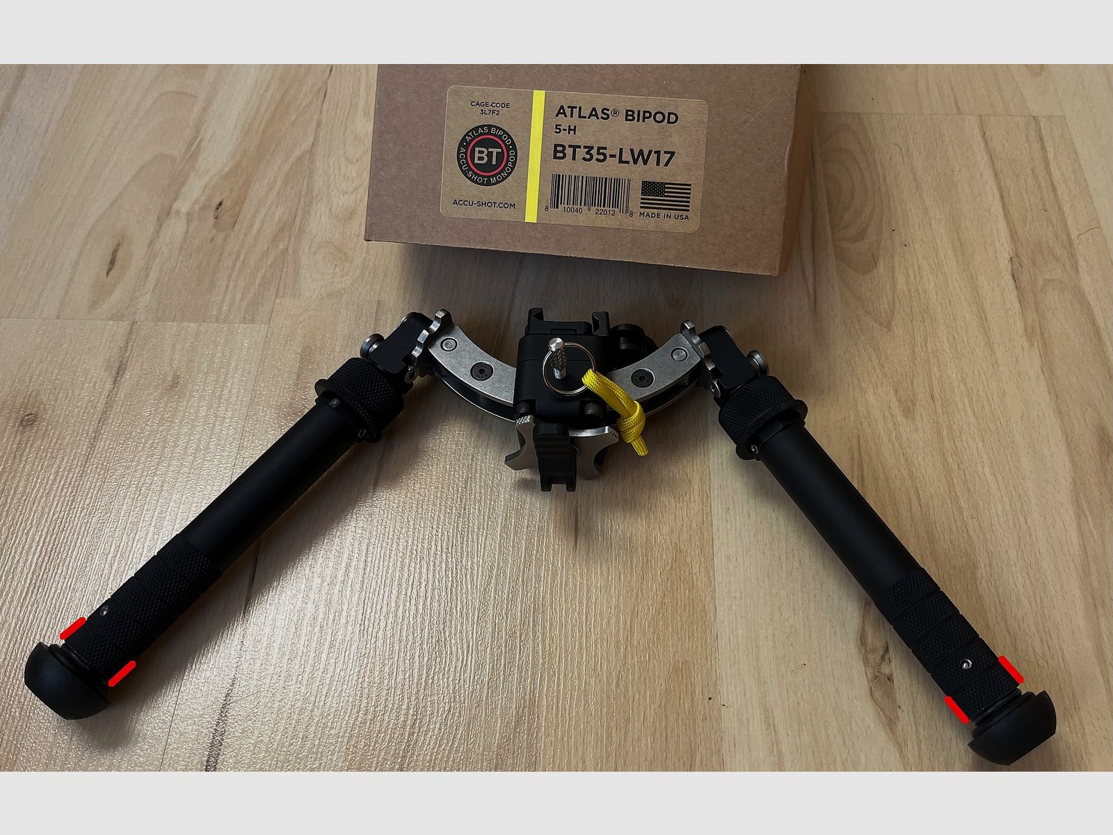 Atlas 5-H BT35-LW17 Zweibein von Accu-Shot