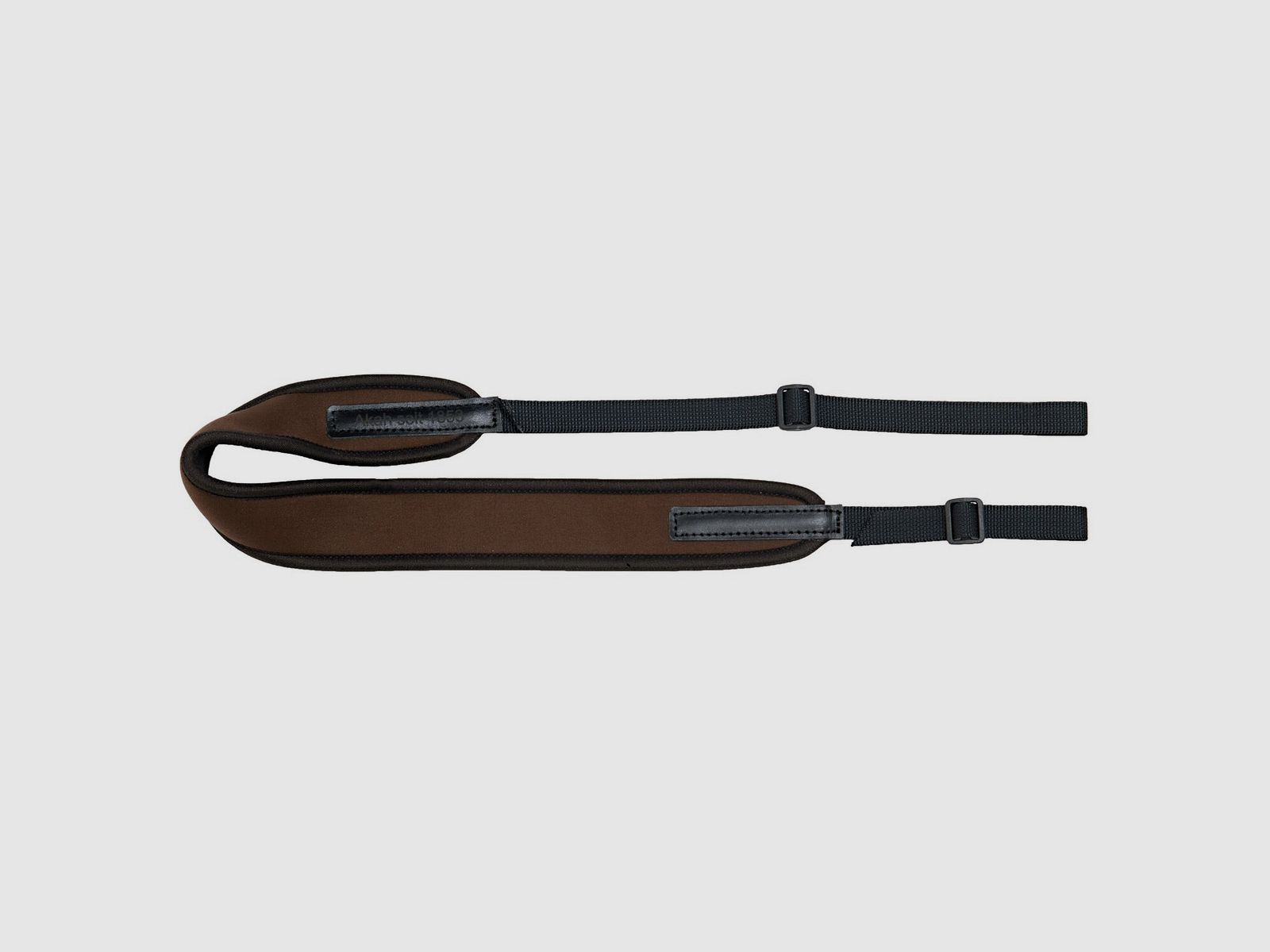 AKAH Bretelle de fusil en néoprène marron