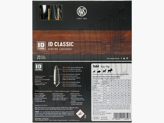 RWS ID CLASSIC 11,5G (patroon)