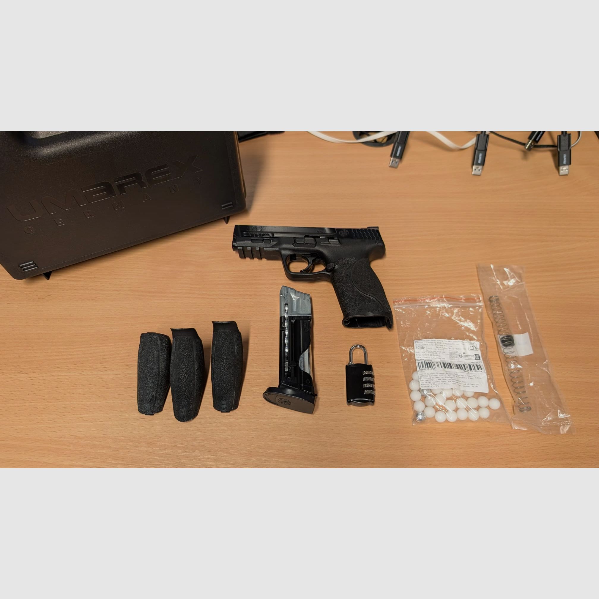 Smith & Wesson M&P9 M2.0 T4E calibre .43 usado estado, imagen 3 de 5