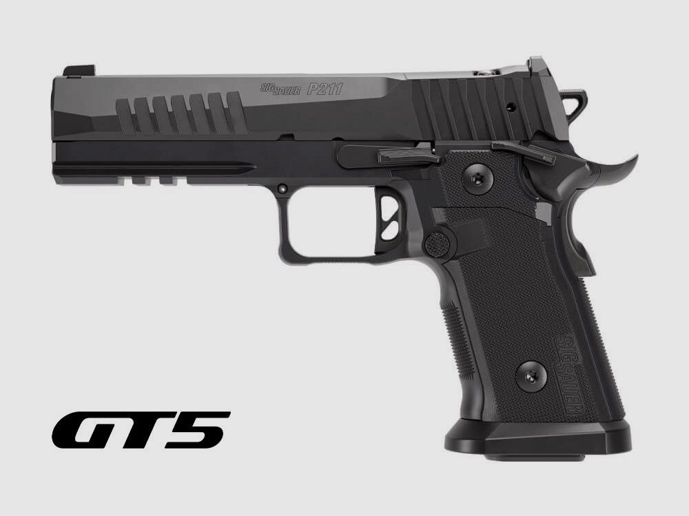 Sig Sauer P211 GT5 Optic Ready 5″ schwarz – 9x19mm, Bild 1 von 6