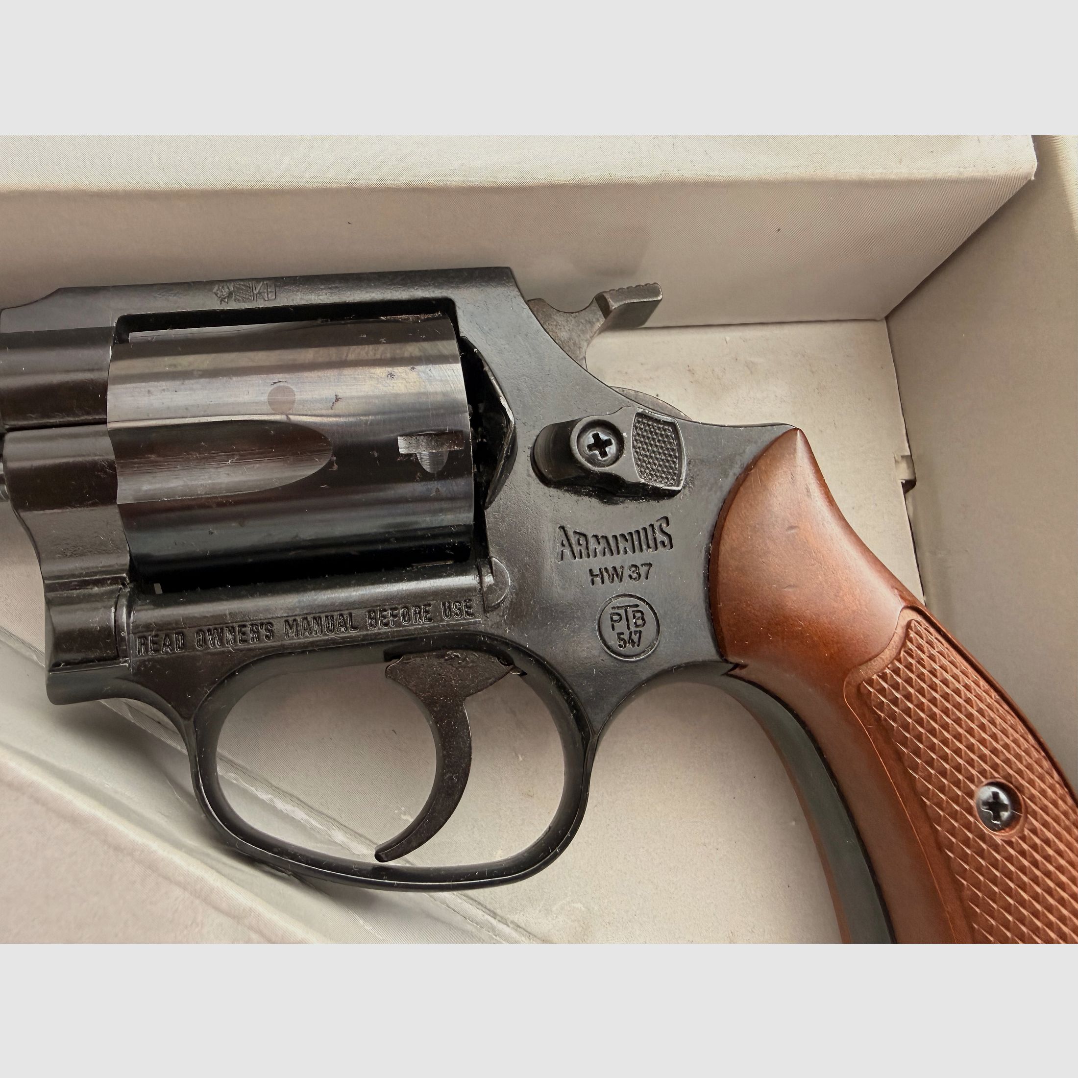 Weihrauch Arminius HW 37 PTB 547 Alt Nieuwstaat Revolver
