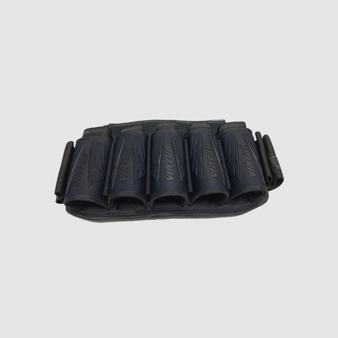 Virtue Strapless Breakout V2 Paintball Battlepack (5+8) - All Black