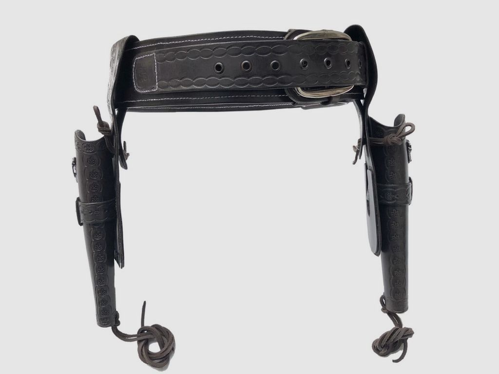 Double Western Sheriff Belt, image 20 of 22