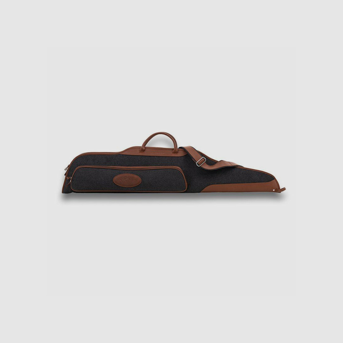 Blaser Gewehrfutteral Loden/Leder lang