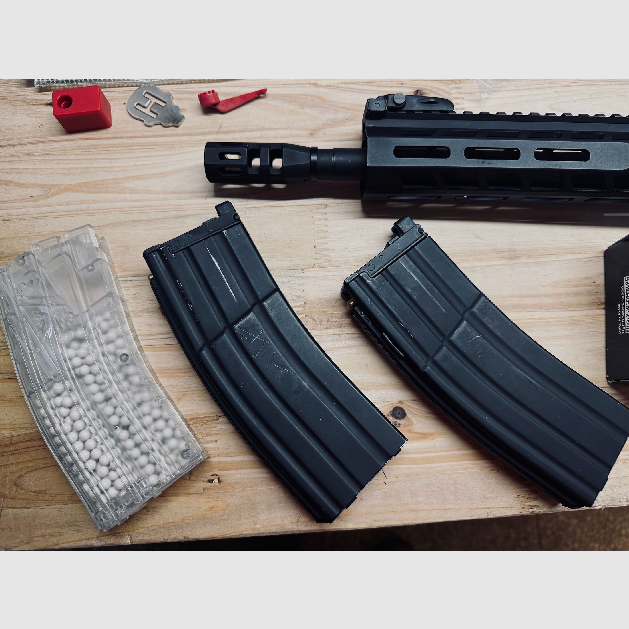 APS M4 X2 Xtreme Rifle Vollmetall GBox CO2BB 6mm BB schwarz