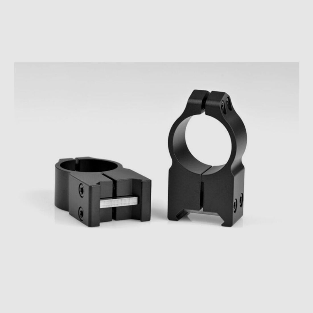 Warne Stahl Ringe - Weaver 1 Zoll (1") Extra High 16,5mm (203M)