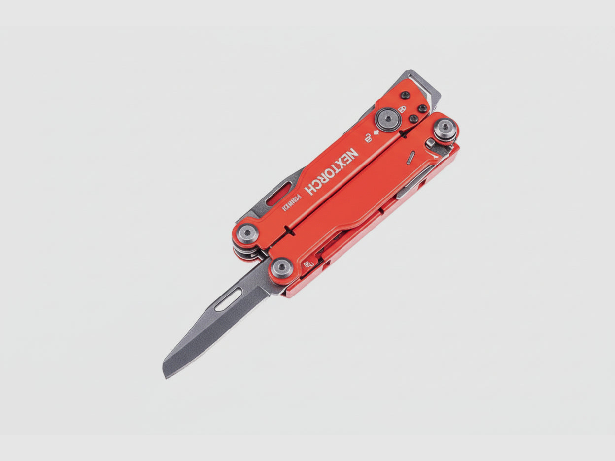 NEXTORCH PIONEER MT20RE Rescue – Multitool 14-en-1 avec ciseaux de secours
