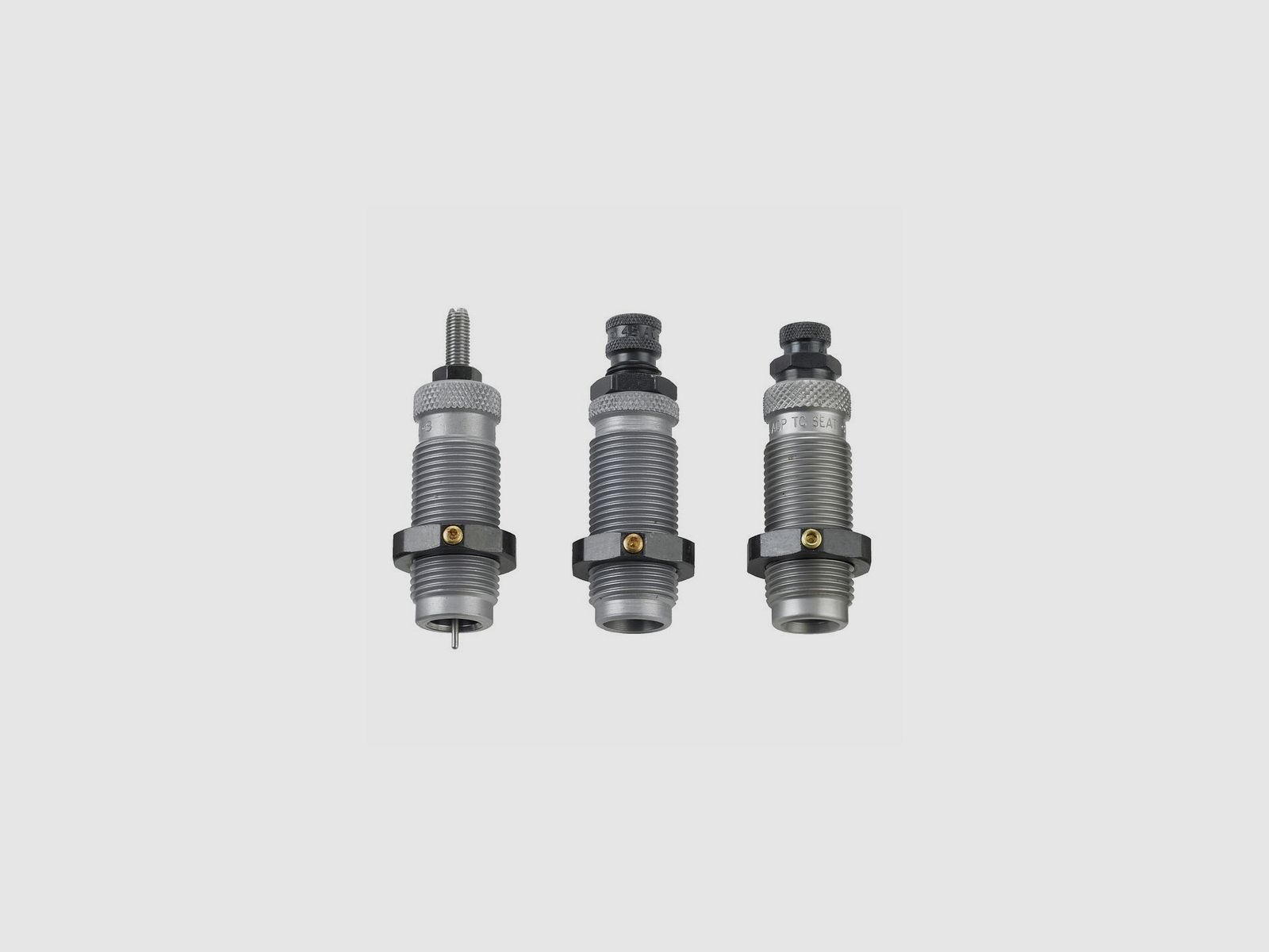 3er Set Hartmetall-Formen RCBS 38 Special / 357 Magnum / 357 Maximum – Gruppe B (gewickelte Ausführung)